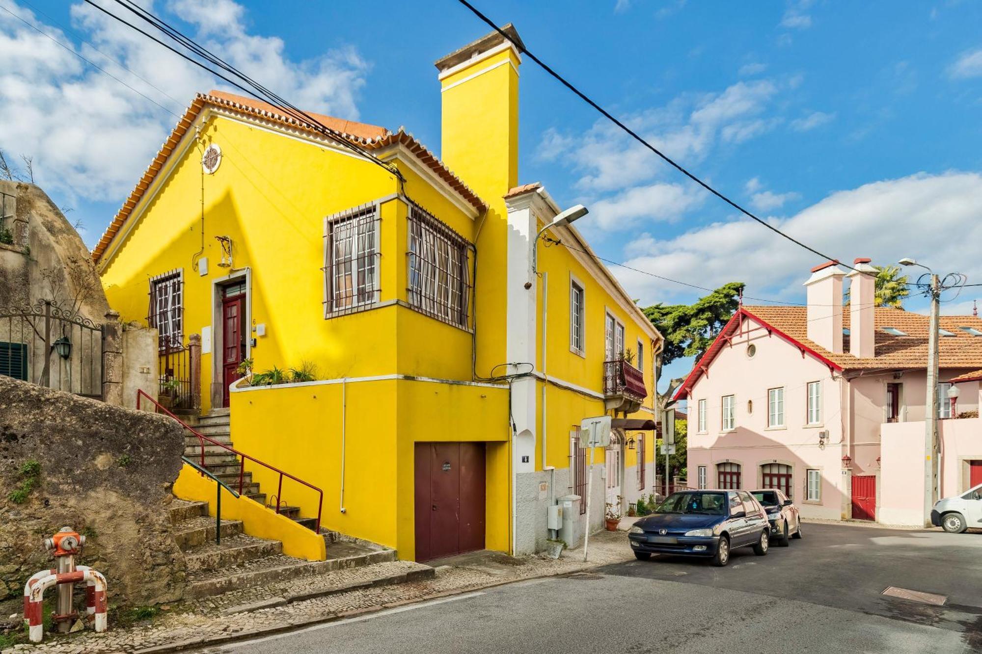 Ferienwohnung A Casa Amarela De Sintra Exterior foto